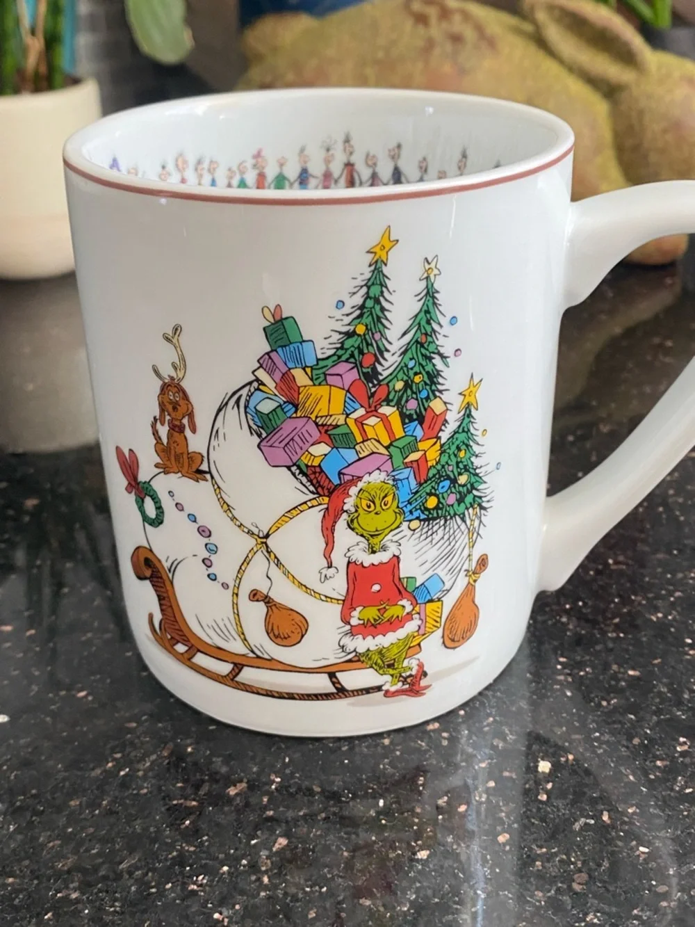Williams Sonoma Dr. Seuss Grinch Stole Christmas Mug 2020